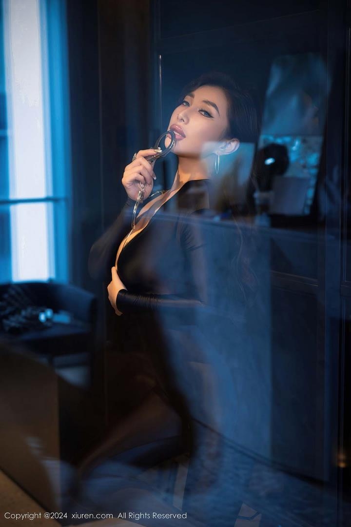 绣人网 Xiu Re VOL.9259 暗夜精灵·FE- 黑色吸引下的神秘初绽