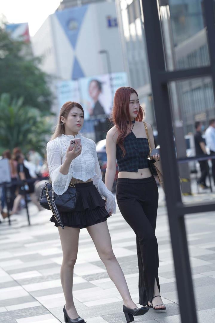 街拍摄影精选 2566期 时尚闺蜜