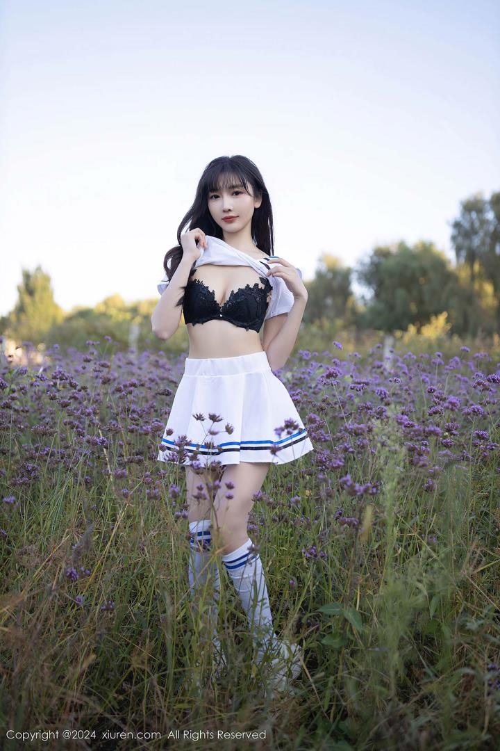 绣人网Xiu Re 9554期 校园里的白色青春：陆萱萱
